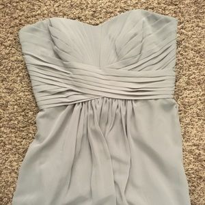 Gray David’s Bridal Bridesmaid’s Dress